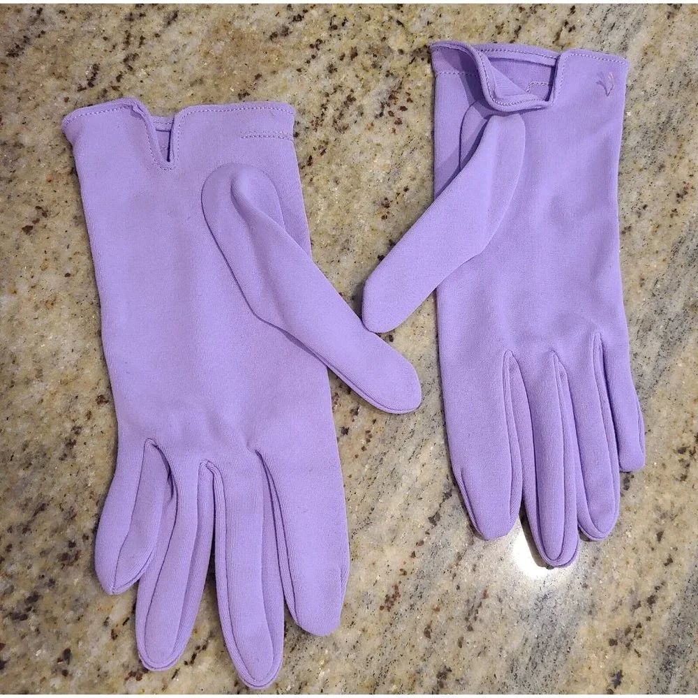 New! Vintage Size Small Purple Nylon Stretch Formal 8